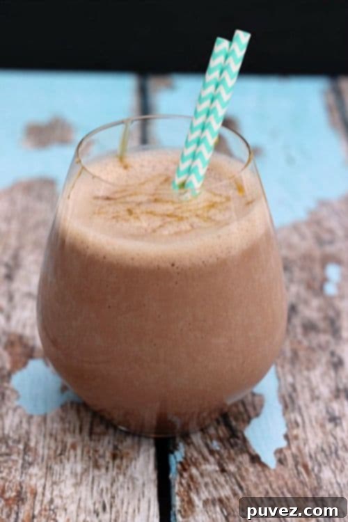 Dairy Free Salted Caramel Chocolate Milkshake