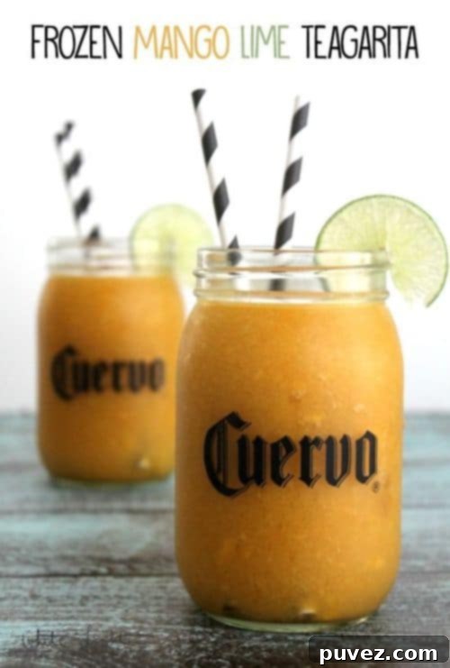 Frozen Mango Lime Teagarita