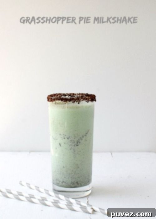 Grasshopper Pie Milkshake