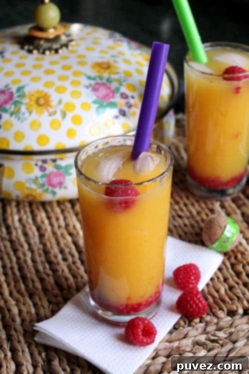 Raspberry Tequila Sunrise