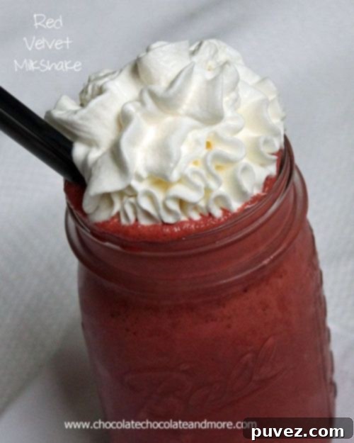 Red Velvet Milkshake