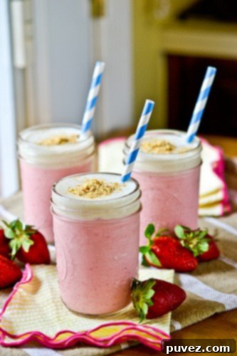 Strawberry Cheesecake Smoothies