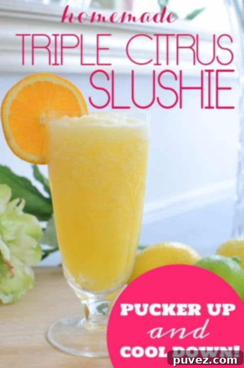 Triple Citrus Slushie