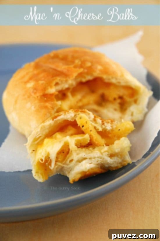 Crispy Mac 'n Cheese Balls, a comfort food snack