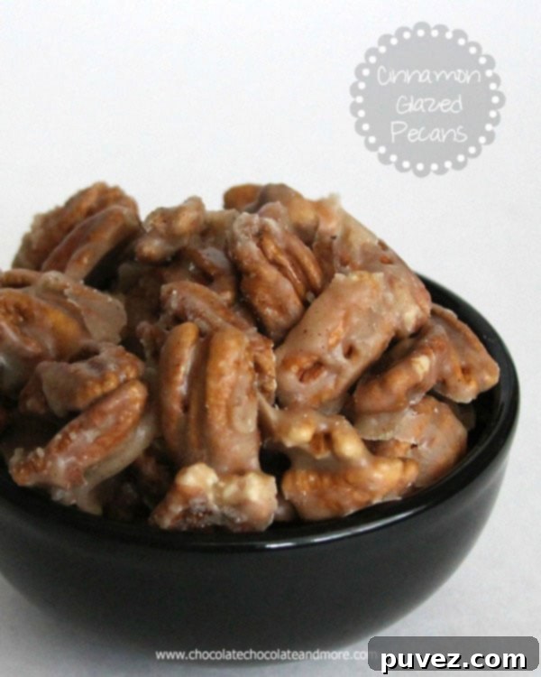 Decorative image of Cinnamon Glazed Pecans