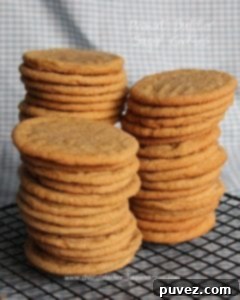Peanut Butter Sugar Cookies - the best of a sugar cookie and a peanut butter cookie come together in these soft thin cookies.