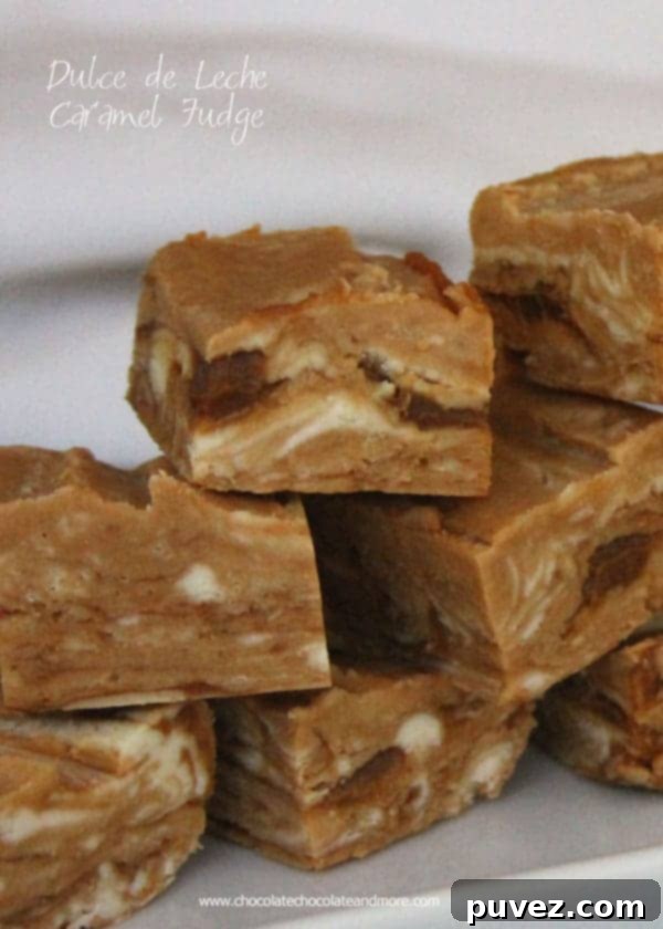 Dulce de Leche Caramel Fudge