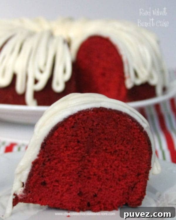 Red Velvet Bundt Cake for your next gathering