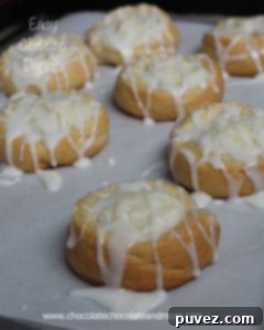 A tempting Easy Cheese Danish from Chocolate Chocolate and More.