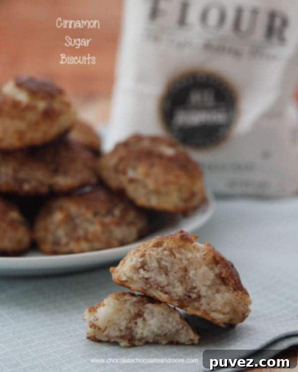 Perfectly baked Cinnamon Sugar Biscuits