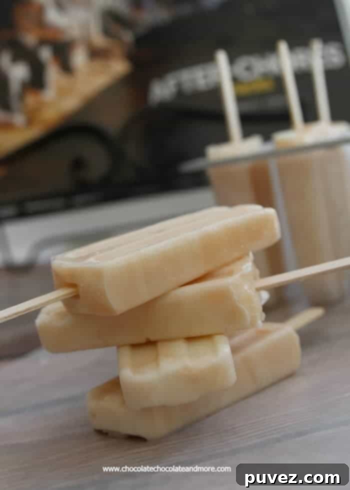 Caramel Popsicle Recipe