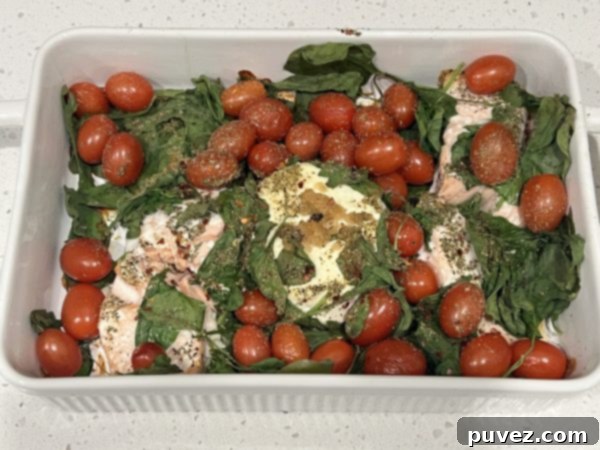 Garlic & Cheese Salmon Pasta